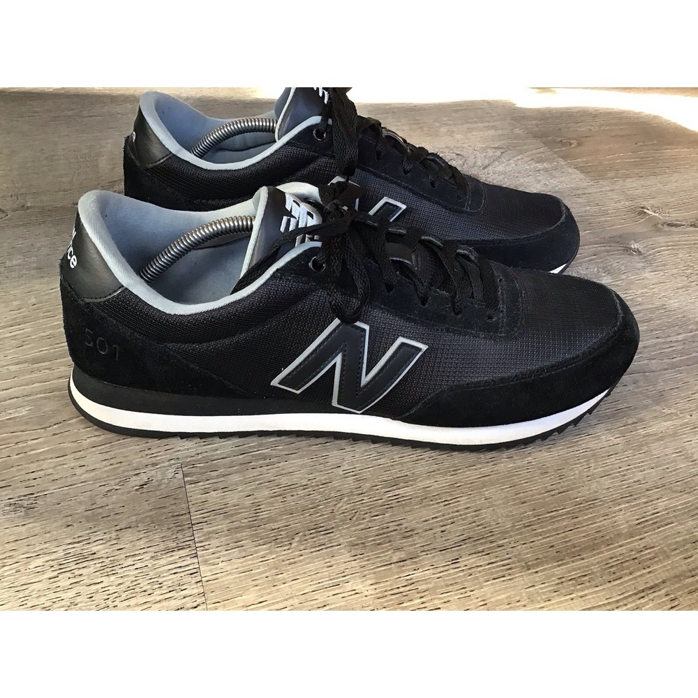 New Balance 501 Black/Gray Casual Men's Sneakers Size 13 D Shoes MZ501CRB